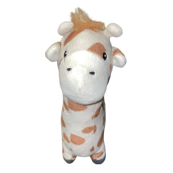H&M Home Plush Giraffe Stuffed Animal Baby Nursery Stitched Eyes Safari Gift 8” - Picture 4 of 12